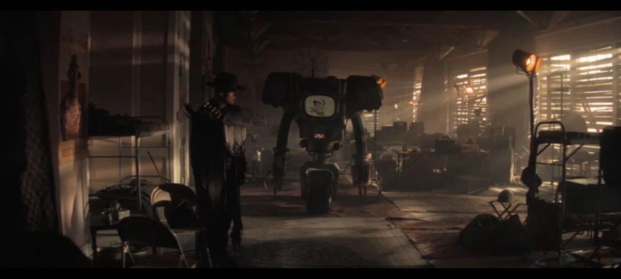 Виктор и Гуль в сериале Fallout