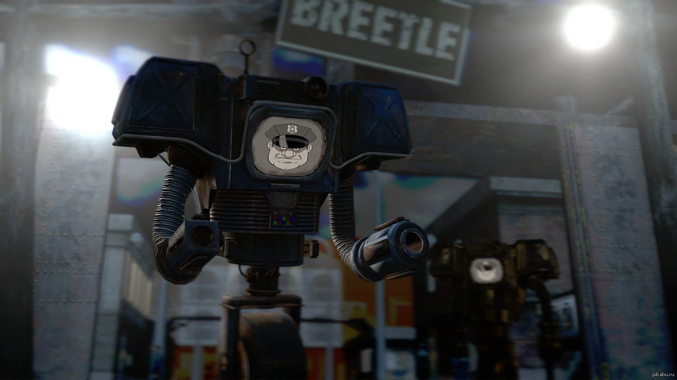 Секьюритроны в Нью-Вегасе